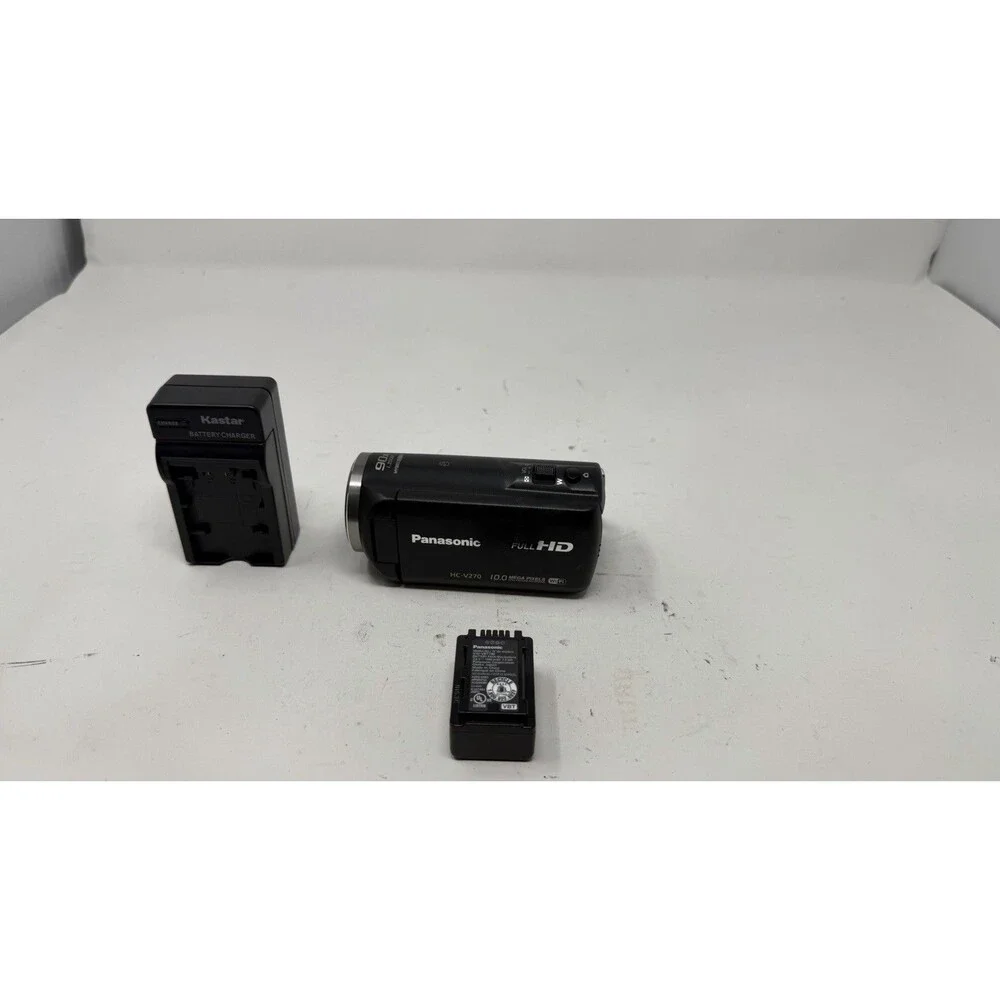 Panasonic HC-V270 Camcorder Full HD 10.0MP - Tested Working